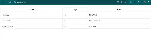 React, add, gap, between, table, rows